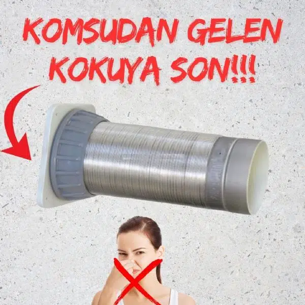 Davlumbaz için koku sızdırmazlık seti komşudan gelen kokuya SON
