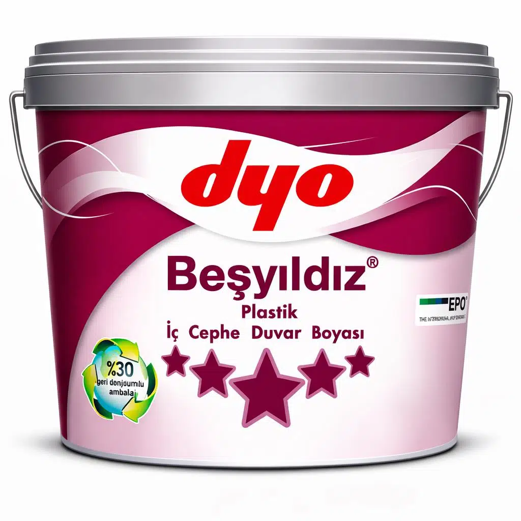 Dyo Beşyıldız Plastik İç Cephe Boyası 3.5 Kg