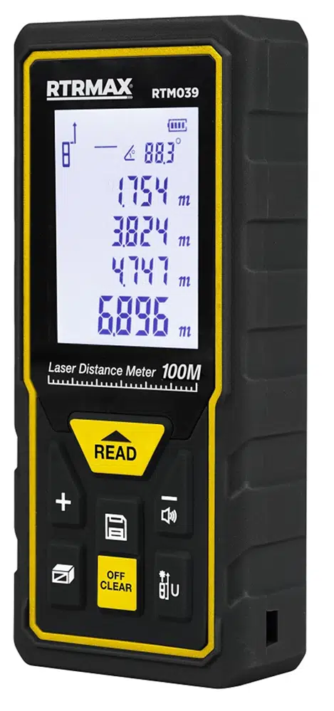 RTRMAX LAZER METRE 100 MT KIRMIZI