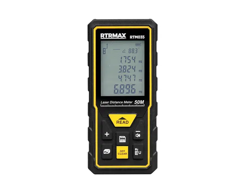 RTRMAX LAZER METRE 50 MT KIRMIZI