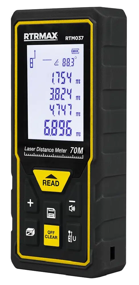 RTRMAX LAZER METRE 70 MT KIRMIZI