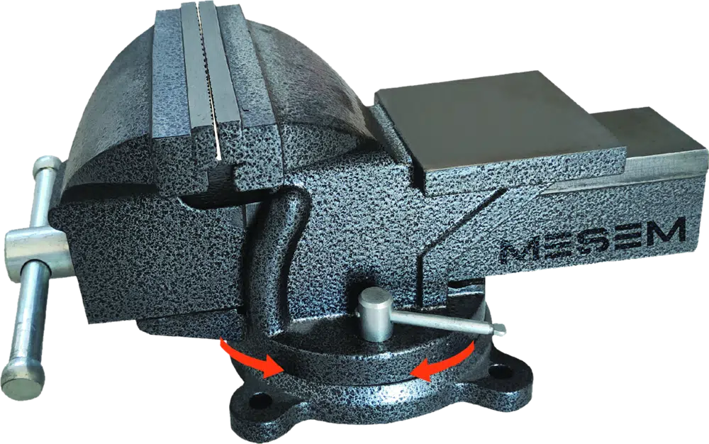 MEŞEM DÖNERLİ TEZGAH MENGENE 150 MM 126