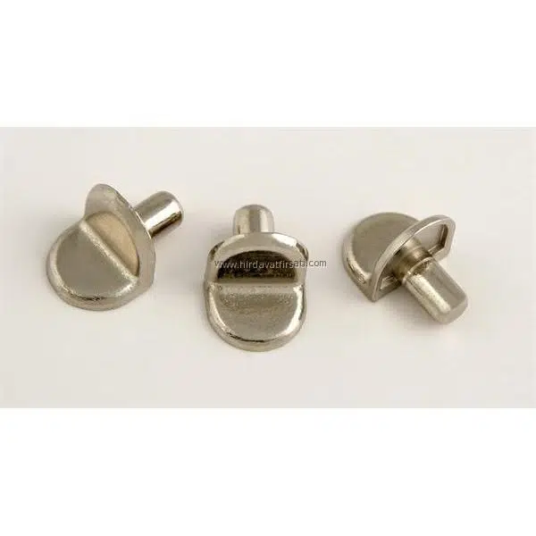Metal pozi raf pimi 100 adet raf tutucu