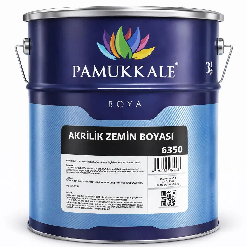Pamukkale Akrilik Zemin Boyası 2.5 Kg Ral 5012 Açık Mavi