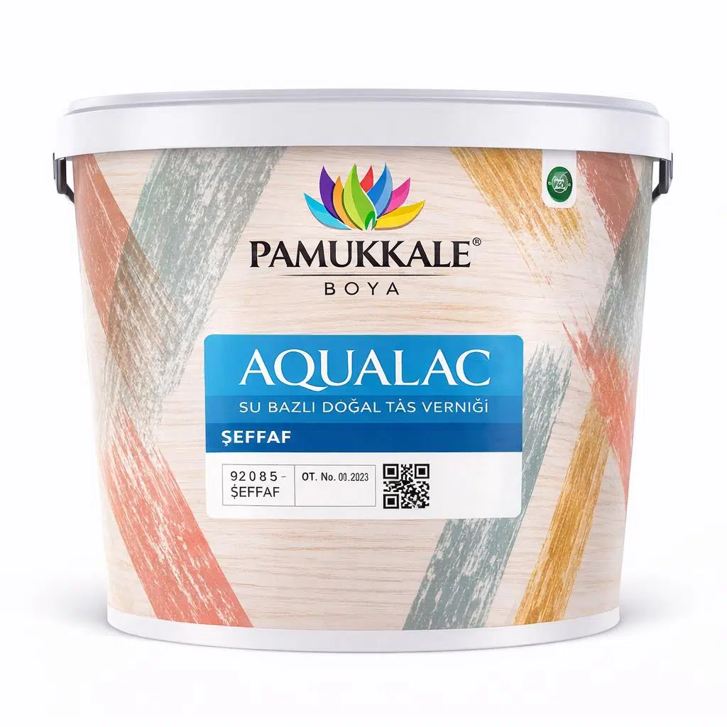 Pamukkale Aqualac Doğal Taş Vernik Su Bazlı 15 Lt Şeffaf