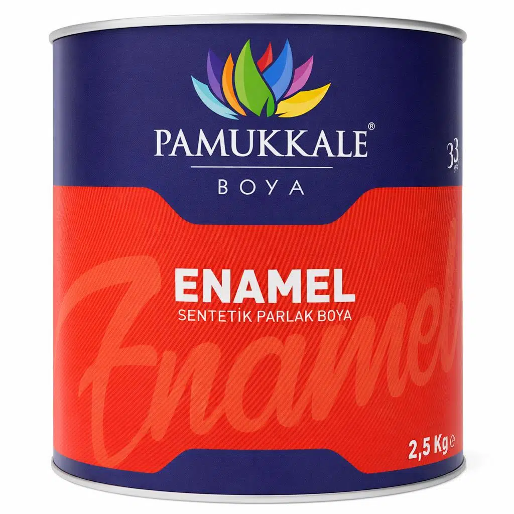 Pamukkale Enamel Sentetik Parlak Yağlı Boya 2.5 Kg Parlament Mavi Ral 5013