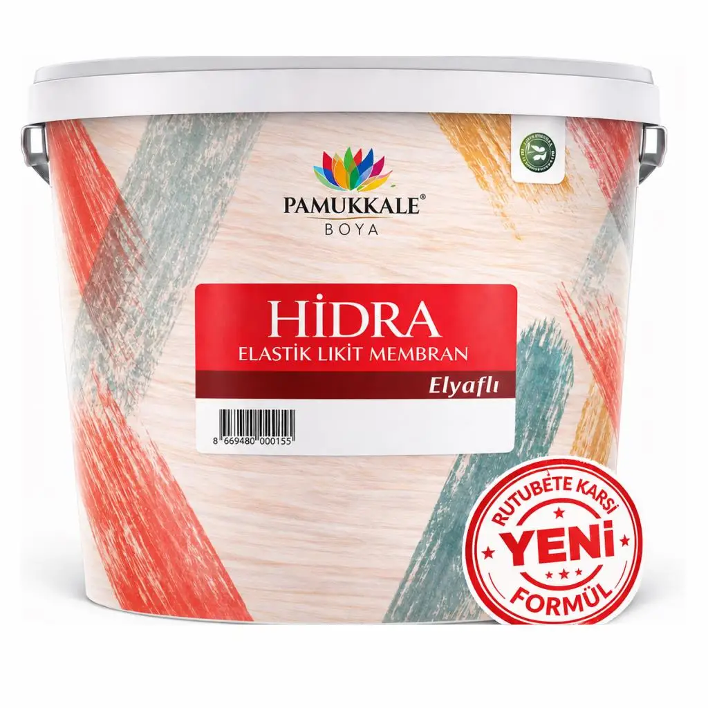 Pamukkale Hidra Elyaflı Likit Su Yalıtım Boyası 2.5 Lt Ral 7023 Beton Grisi