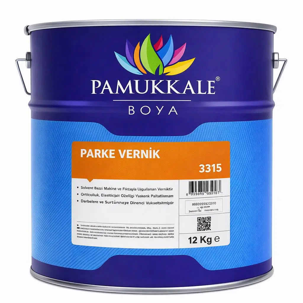 Pamukkale Parke Vernik Cam Cila 12 Kg Şeffaf