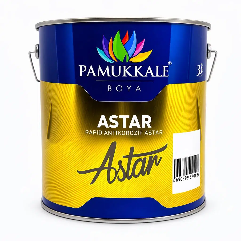 Pamukkale Rapid Endüstriyel Hızlı Kuruyan Metal Yüzey Astarı 15 Kg Oksit Kırmızı