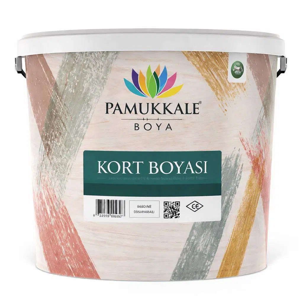 Pamukkale Silikonlu Tenis Kort Zemin Boyası 15 Lt
