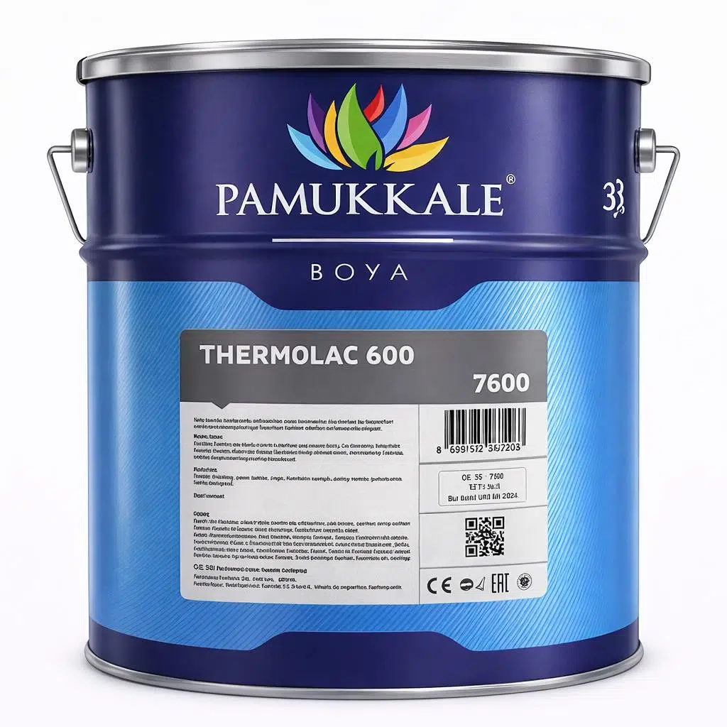 Pamukkale Thermolac 600 Derece Isıya Dayanıklı Boya 15 Kg Siyah