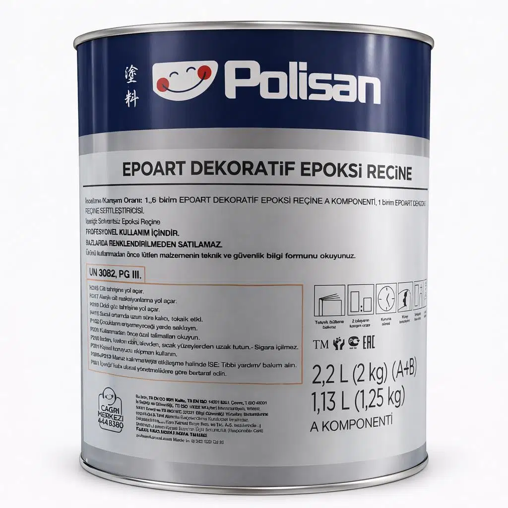 Polisan Epoart Epoksi Dekoratif Reçine 2.5 Kg
