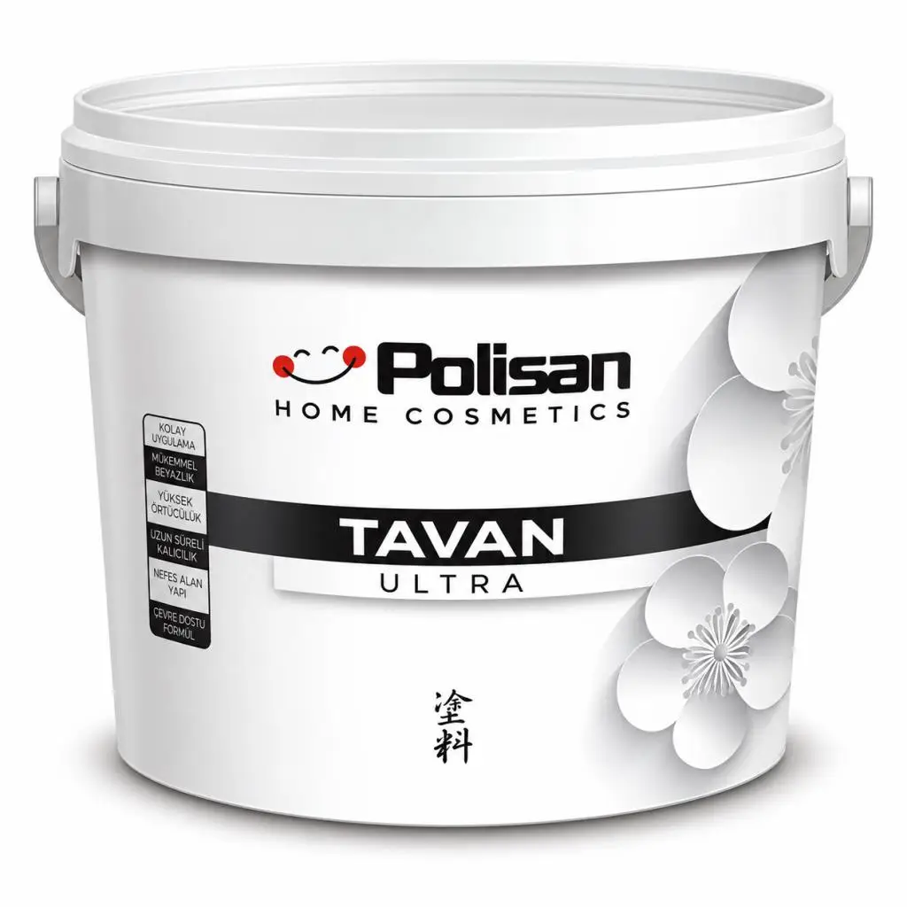 Polisan Ultra Tavan Boyası Beyaz 3.5 Kg