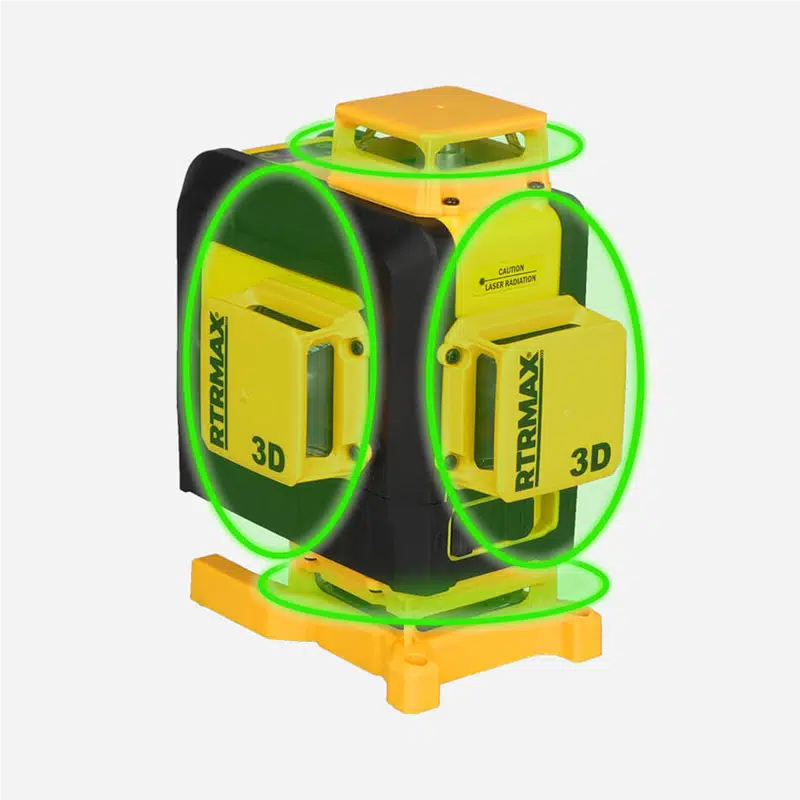 RTRMAX ŞARJLI OTOMATİK LAZER DİSTOMAT 4*360 DERECE YEŞİL