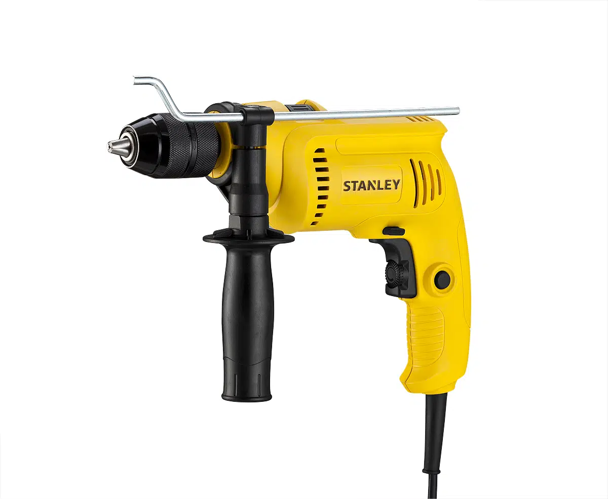 Stanley - sdh600ck - 600watt 13mm profesyonel darbeli matkap