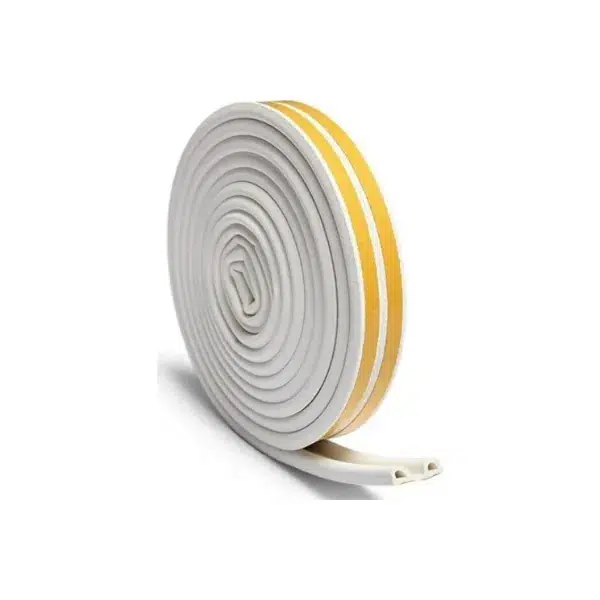 STD KAPI VE PENCERE FİTİL BANTI D TİP BEYAZ 9*6 MM